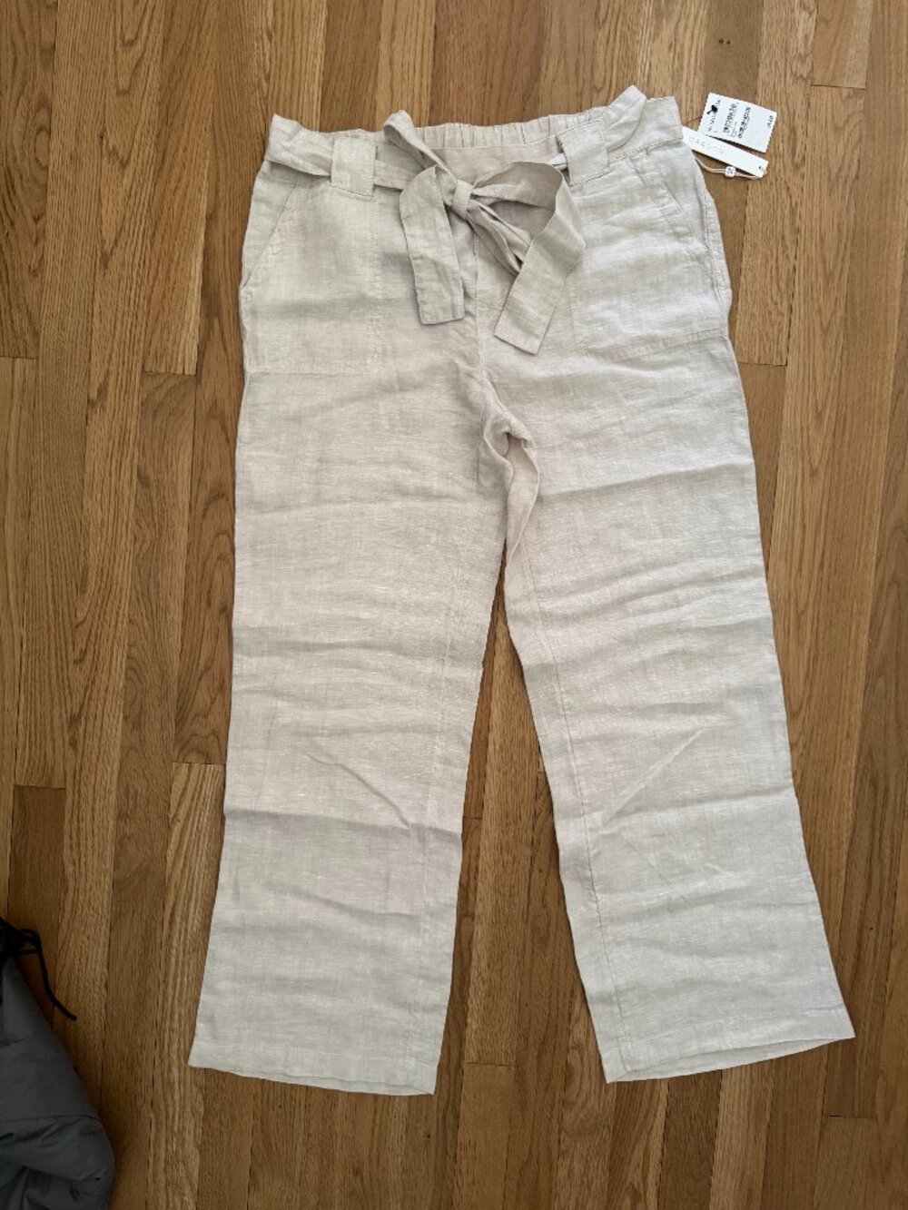 NWT 100% Linen Caslon (Nordstrom) Wide Leg Pant